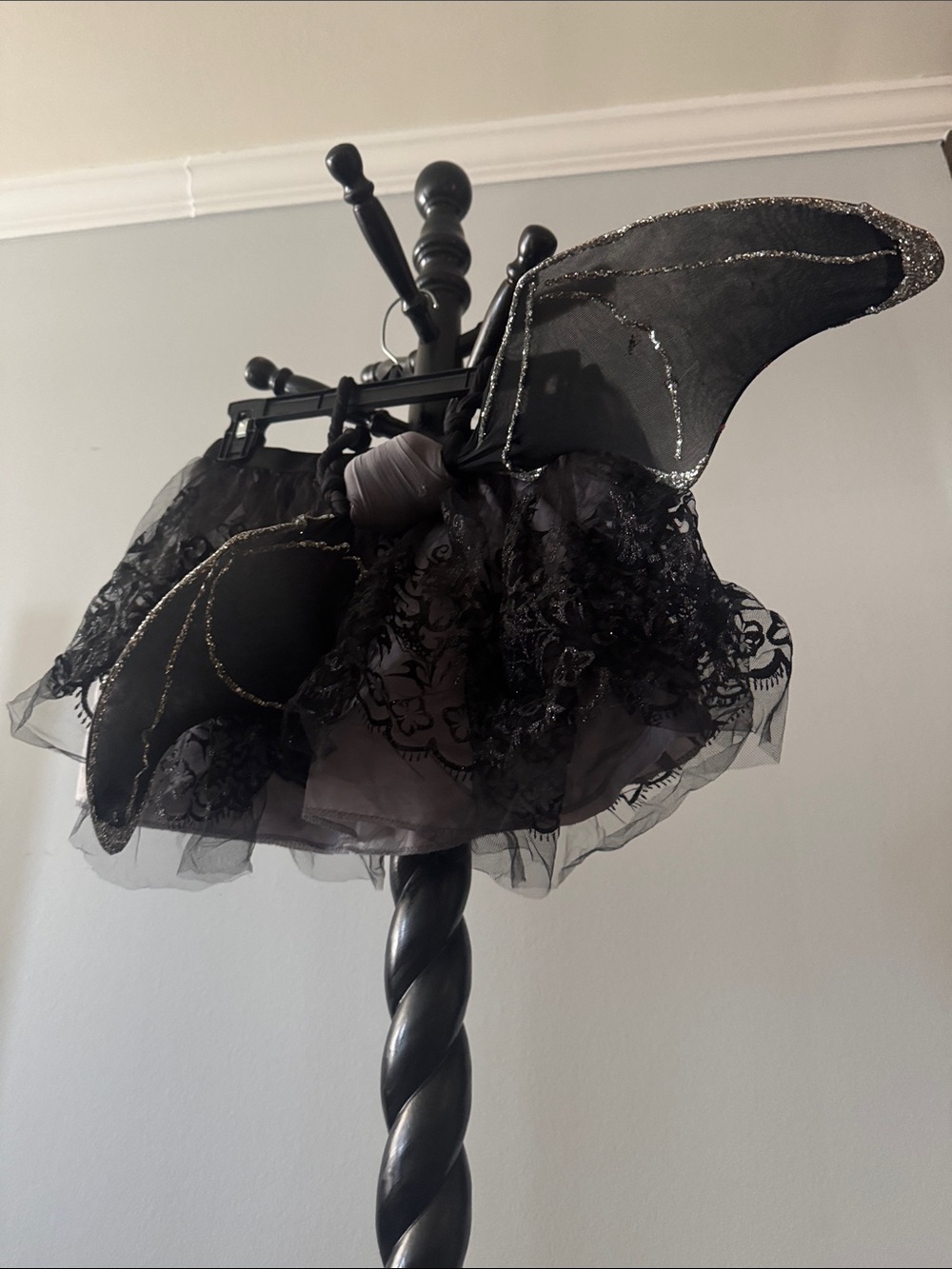 Halloween Bat or Gargoyle Wings w Tutu